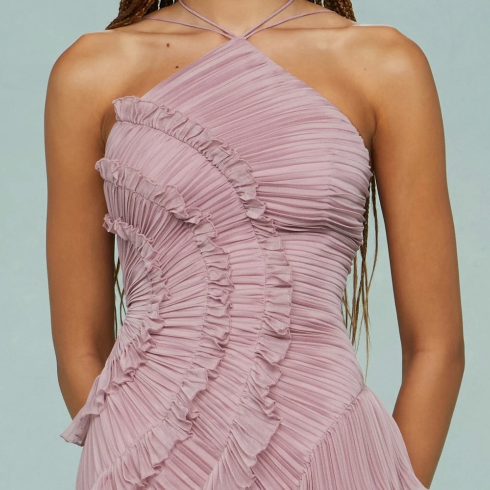 AMUR Lorelie Halter Gown - Picture 12 of 14